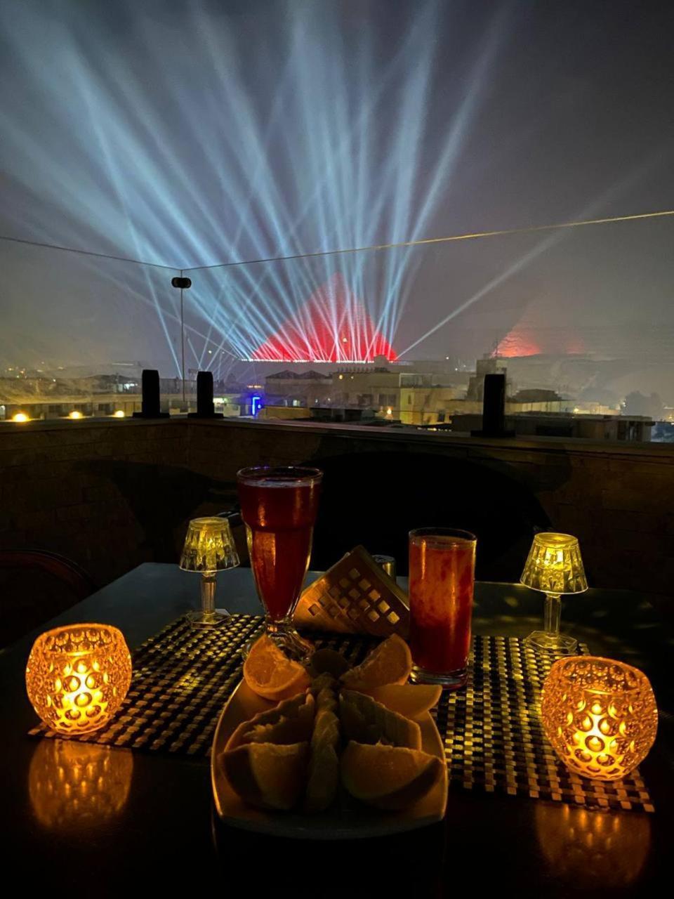 Hotel Aziz Egypt Pyramids View Kafret el-Gabal Exterior foto